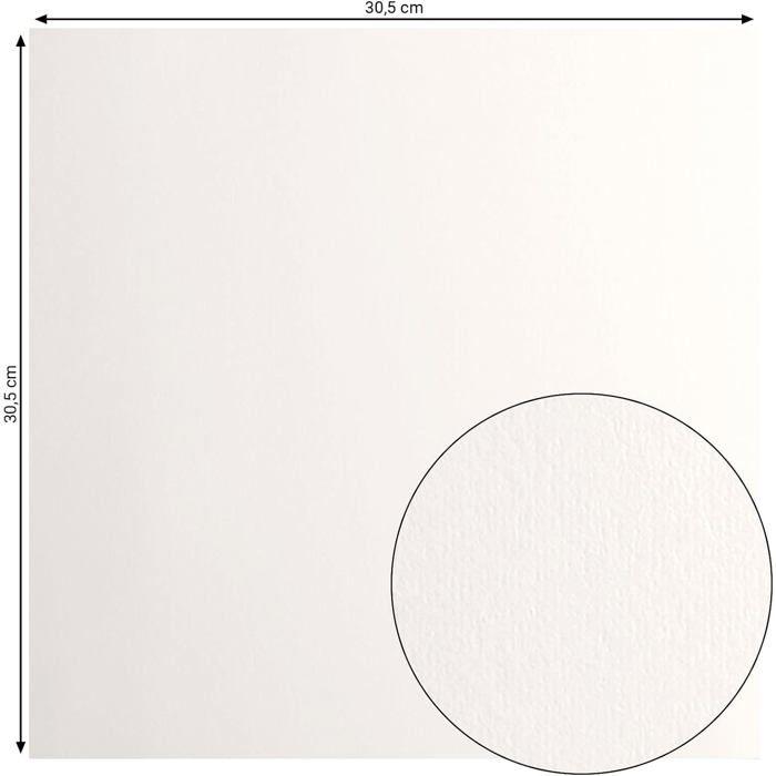 Papier cartonné - VAESSEN CREATIVE - Florence - 30,5 x 30,5 cm - 216 g/m² - 20 feuilles