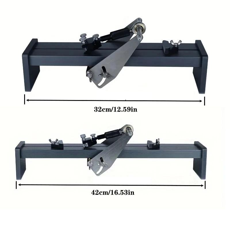 Professional Fixed-Angle Knife Sharpening Set with Whetstone - Precision Tool for Scissors, Planer & Chisels(Durable, Multi-Use)