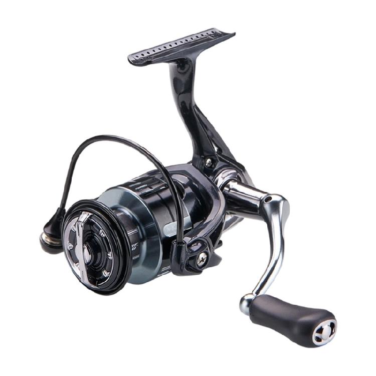 Rubber Handle Fishing Reel 5.2:1 Gear Ratio Left Right Interchangeable Stainless Bearing Fishing Reel