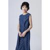 Benetton Paisley Denim Sleeveless Dress Baop70631