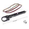 Pipe Belt Sander Modified Sand Belt Machine Kit for 100 125 Model Angle Grinder