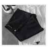 Tight-fitting Stretch High-waisted Denim Shorts for A Small Group of Skinny Spice Girls