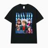 David Hasselhoff Hołd Retro Graficzny T-shirt Unisex Odzież Harajuku Gotyckie Oversize T-shirty Letnie Topy Wysokiej Jakości Koszulka