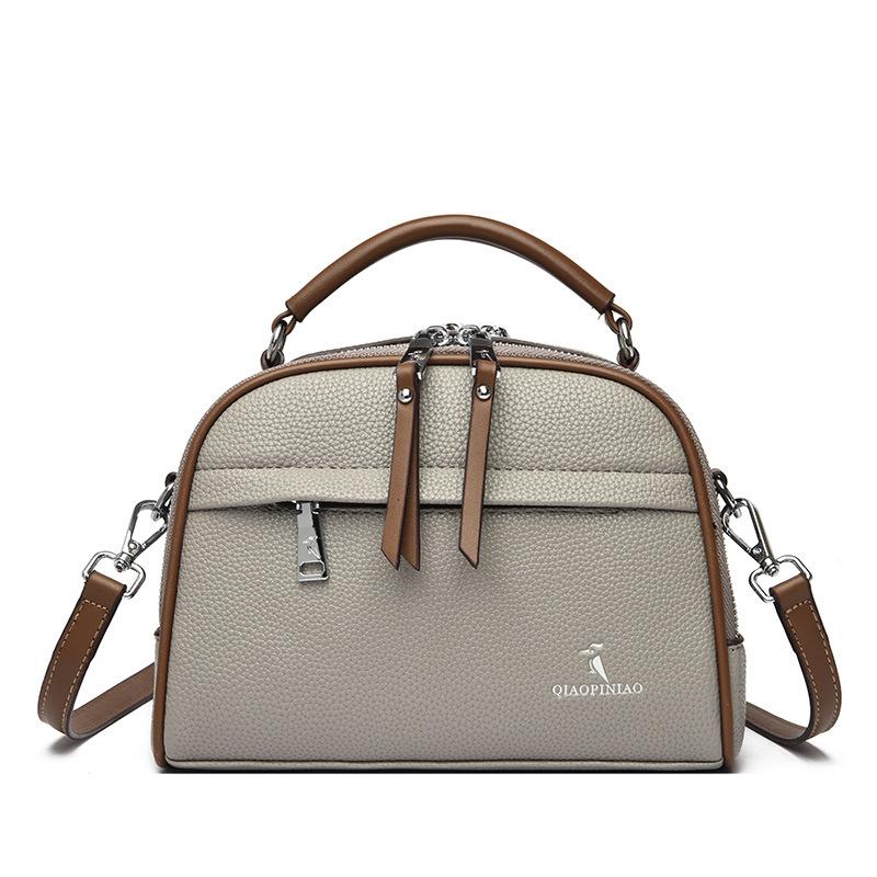 

Женская сумка уличная мода тренд простая женская сумка через плечо сумка через плечо серый