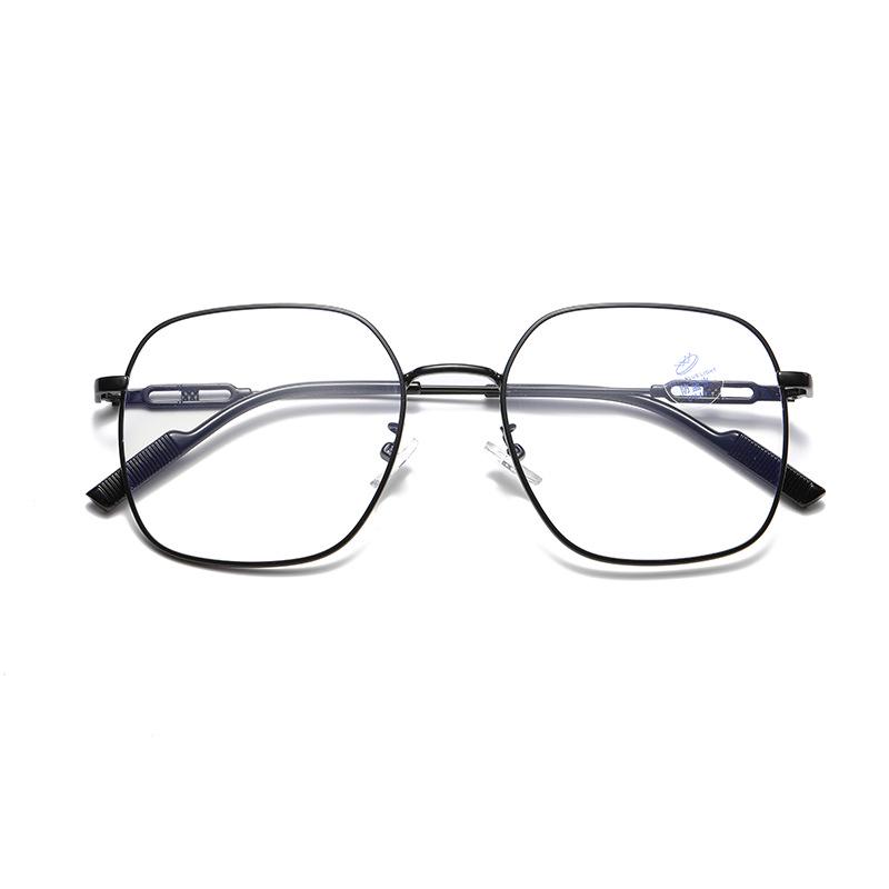 Japanese Ultralight Metal Small Square Glasses – Trendy Polygon Frames for Men and Women.
