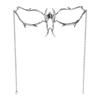 Cyberpunk Metal Mask Female Niche Senior Nose Accessories Male Y2K Mechanical Wind Halloween Cos Mask Face Chain