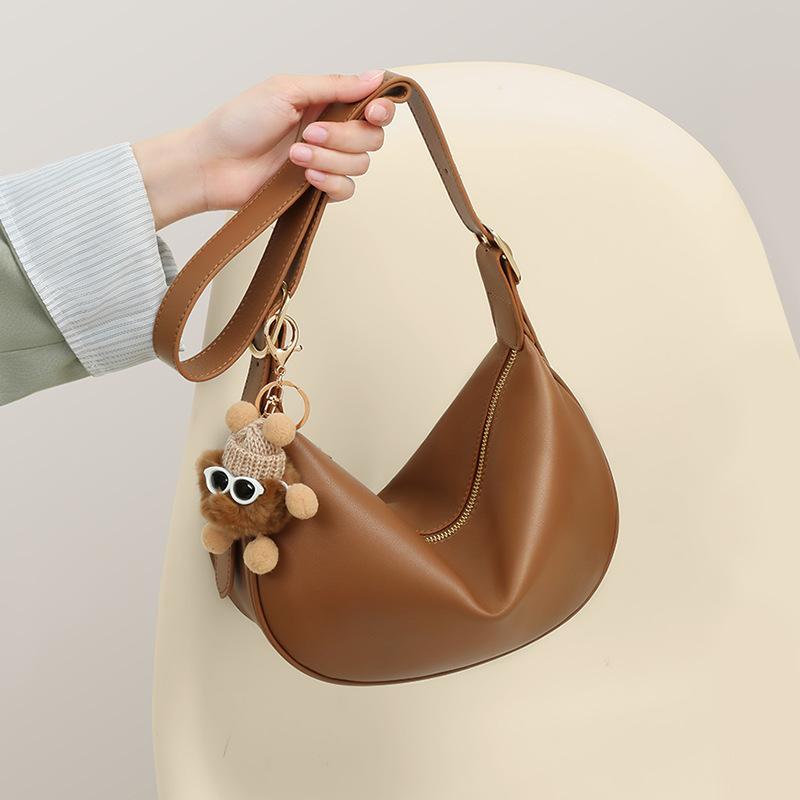 

Новая сумка через плечо с универсальной высококачественной текстурой Niche Leather Dumpling Bag