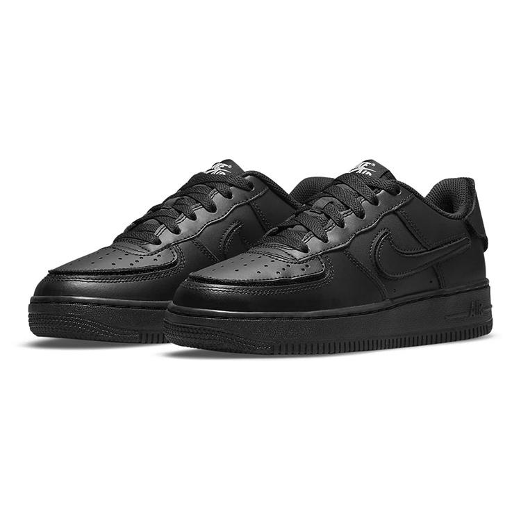 Nike Air Force 1/1 'Black Bright Crimson' GS DB1856-001
