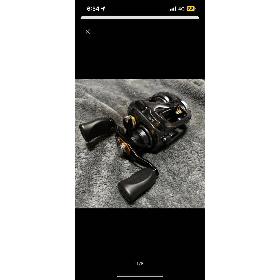 Used DAIWA bait reel TWS SV body
