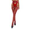 Kvinnor Sexiga nätstrumpbyxor Lår Höga strumpor Underkläder Plus Size strumpor med strumpeband