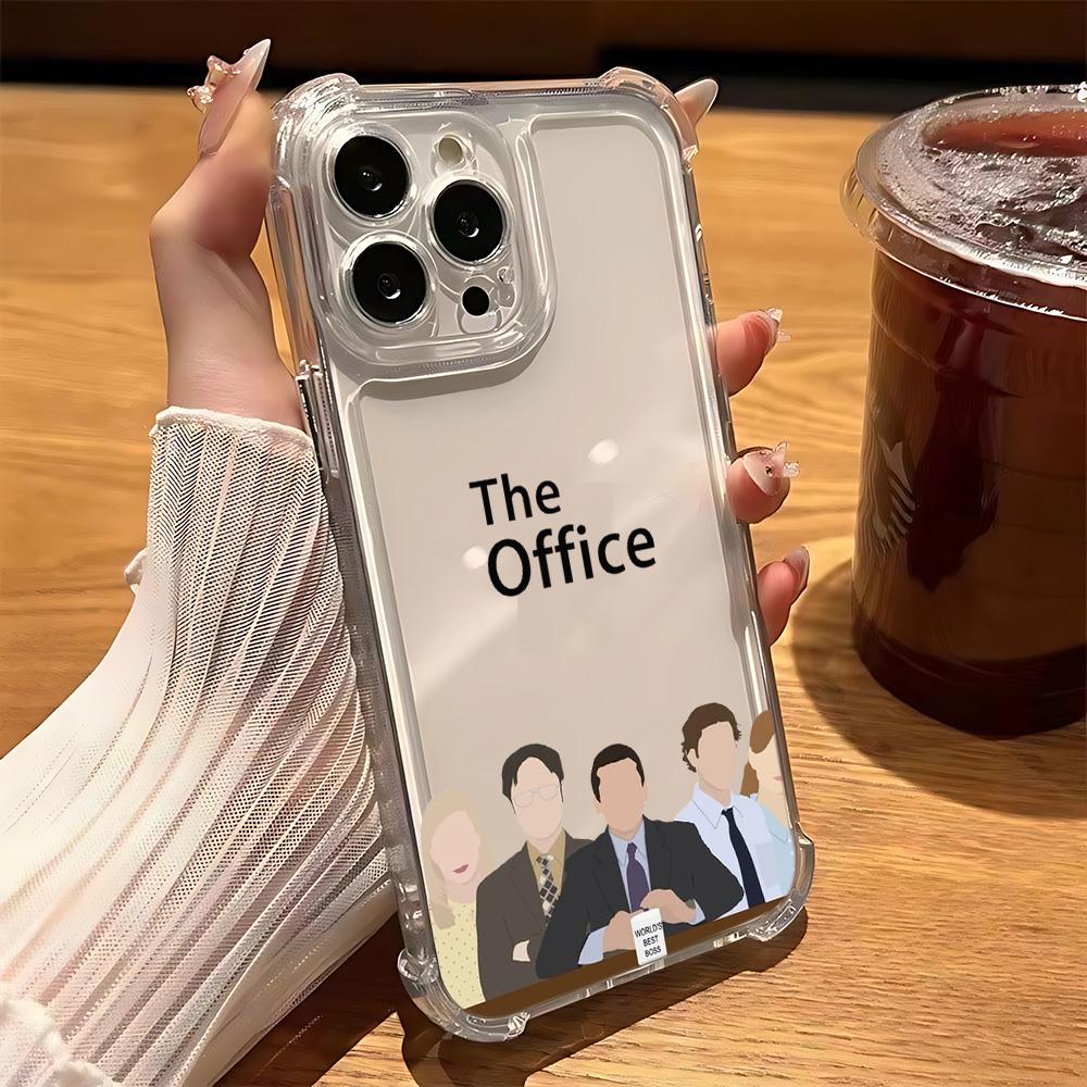 

The O-Offices TV Show Phone Case For Samsung Galaxy S25 S24 S23 S22 S21 S20 Note20 FE Ultra Plus 4G 5G Anti Fall Clear TPU Cover Samsung NOTE 10