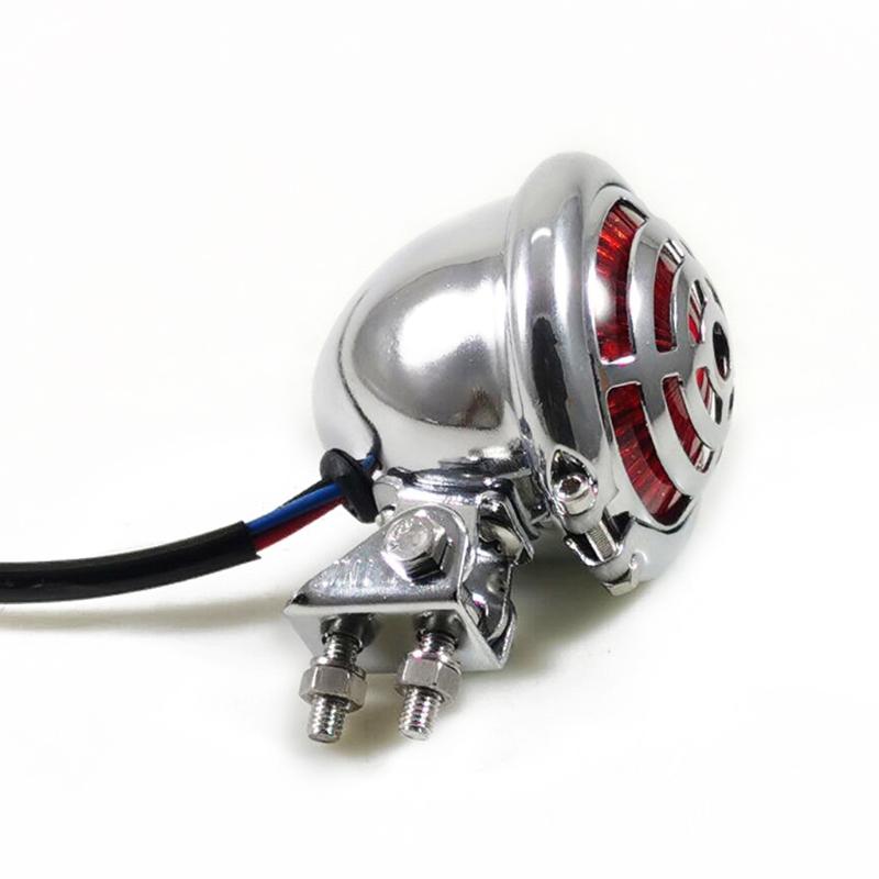 LED Tail Light Taillight Turn Signal Indicator Number Plate Lamp Rear Reverse Brake Stop Lamp Universal Mortorcycle 12V