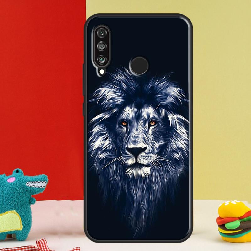 Lion Art For Huawei Nova 12s 12i 11i 8i 9 10 SE Y91 Y90 Y60 Y70 Y72 Y61 P20 P40 P30 Lite P60 Pro Case