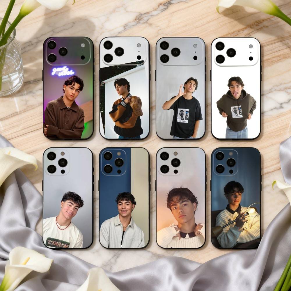 American actor M-Malachi B-BartonS Phone Case For iPhone 17,16,15,14,13,12,11 Plus,Pro Max,XS,Soft Silicone Black Cover