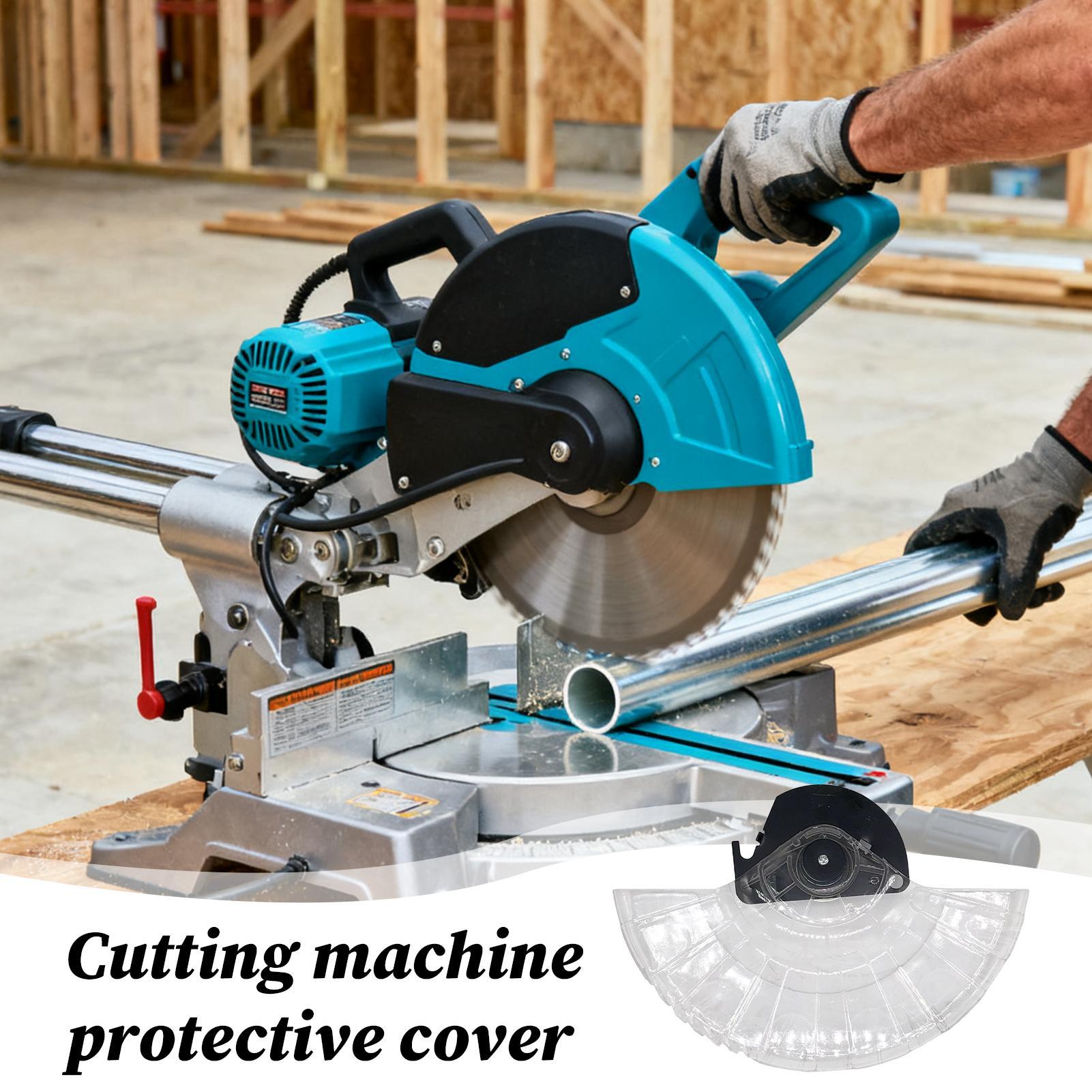 

Защитный кожух для угловой шлифмашины, пылезащитный кожух для шлифовального диска, 10-дюймовый прозрачный кожух, алюминиевые пильные принадлежности для деревообработки и столярного дела CHINA