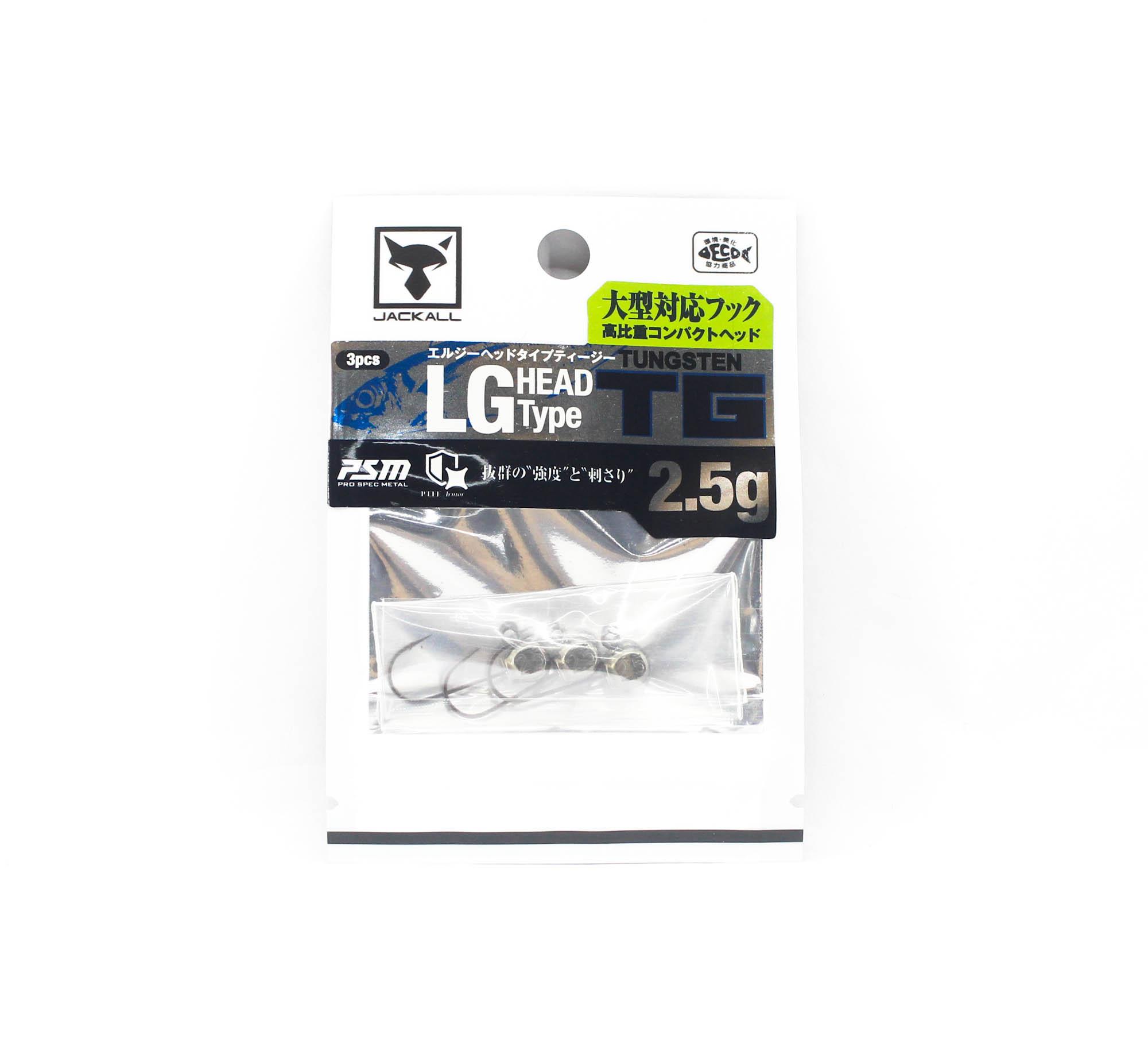 

Джиг-головка Jackall LG Head Type TG Размер 2,5 г 3 шт. (5224)
