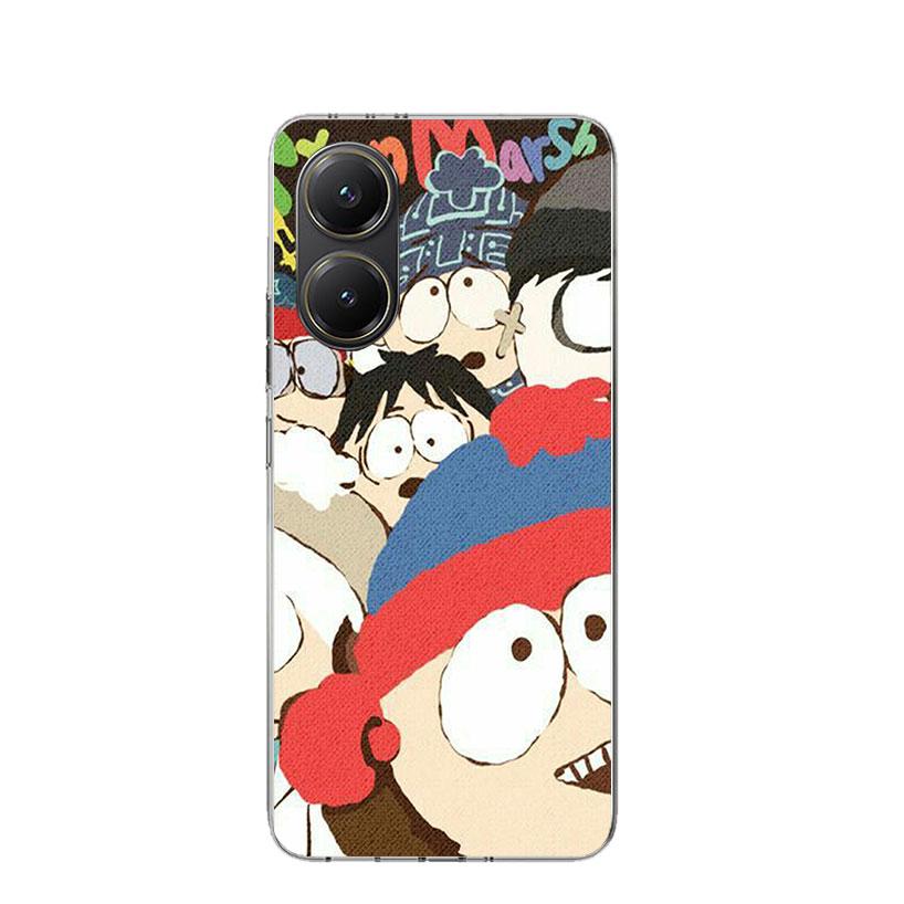 Cartoon S-South P-Parkes Phone Case For Xiaomi Poco X3 X5 X6 X7 X4 Nfc F7 Ultra F6 F5 Pro F4 Gt F3 M6 M5S M4 M3 Art Cover Coque