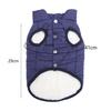 Winter Pet Costume Supplies for Small Dogs Warm Dog Clothes Accessory Windproof Dog Polyester Jacket Yorkies French-Bulldog Coat
