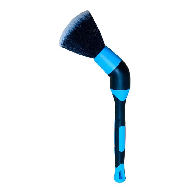 Car Wash Brush Tire Lubricating Paste Round Head Brushs Car Wheel Air Outlet Vent Car Detail Elbows Brush Auto Car Cleaning Tool