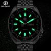 SEA KNIGHT New Luxury Business Quartz Watch for Man Design Rotatable Bezel Luminous Date Week Waterproof Men's Watch Male Cloc