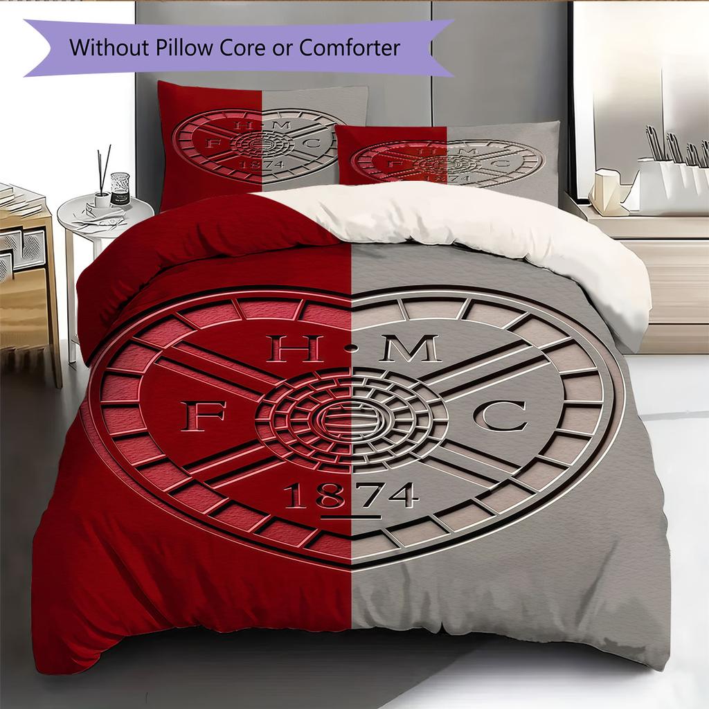 Hearts Heroes Bedding Quilt Set Quilt Cover Pillowcase Home Decoration Birthday Gift (1 * duvet cover + 2 * pillowcase, without core)