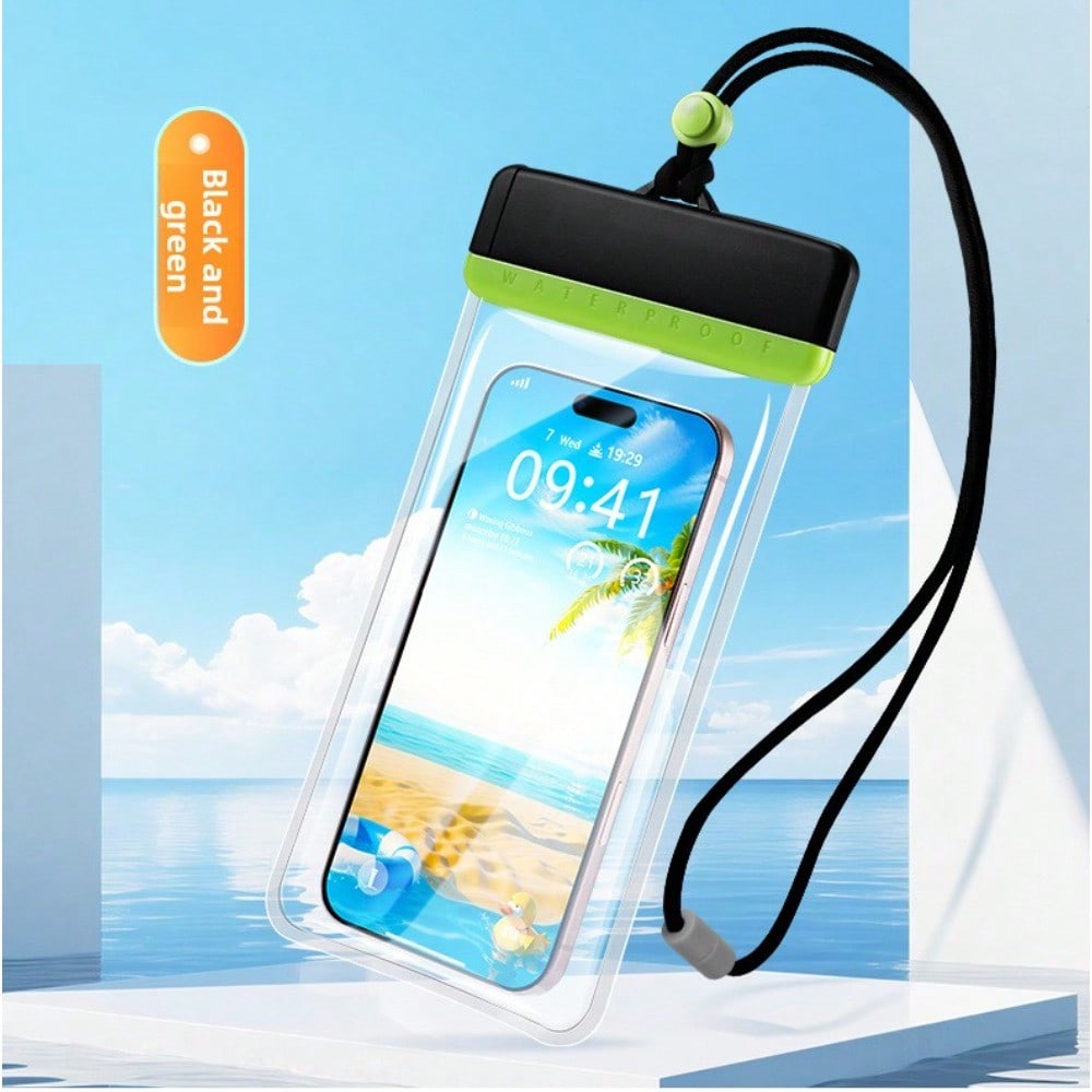 Mobile Phone Waterproof Bag Can Touch The Screen To Take Pictures, Transparent Sealing Cover