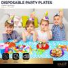 Paper Plates, 9 Inch Disposable Paper Plates, Sturdy And Disposable Party Plates, Pack Of 10