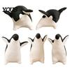 Feine Handwerkskunst Tischfigur Niedliche Pinguinfigur, Nordische Stil Kleine Tierstatue, Skurrile Einzigartige Geburtstagsgeschenke Schreibtisch Regal Dekor