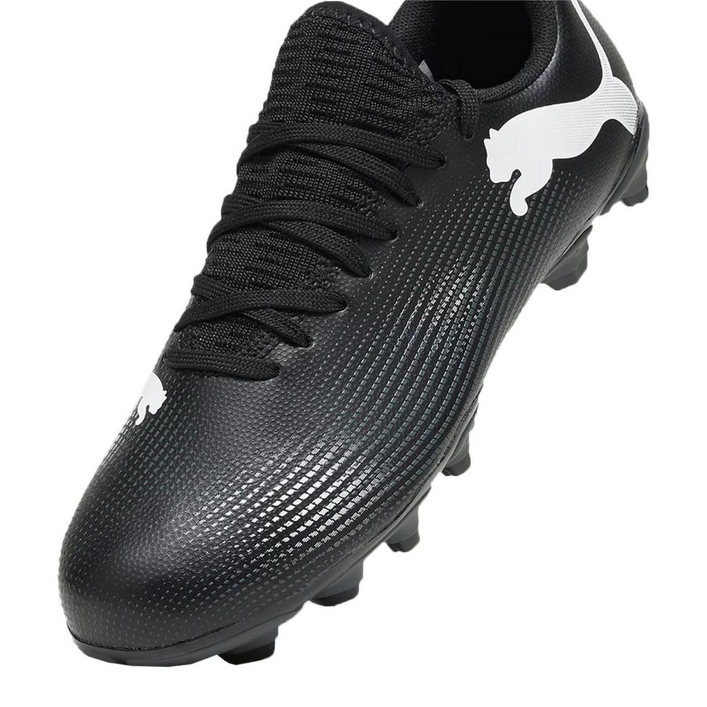 Puma FUTURE 7 PLAY JR children's cleats black 10773402 r 28