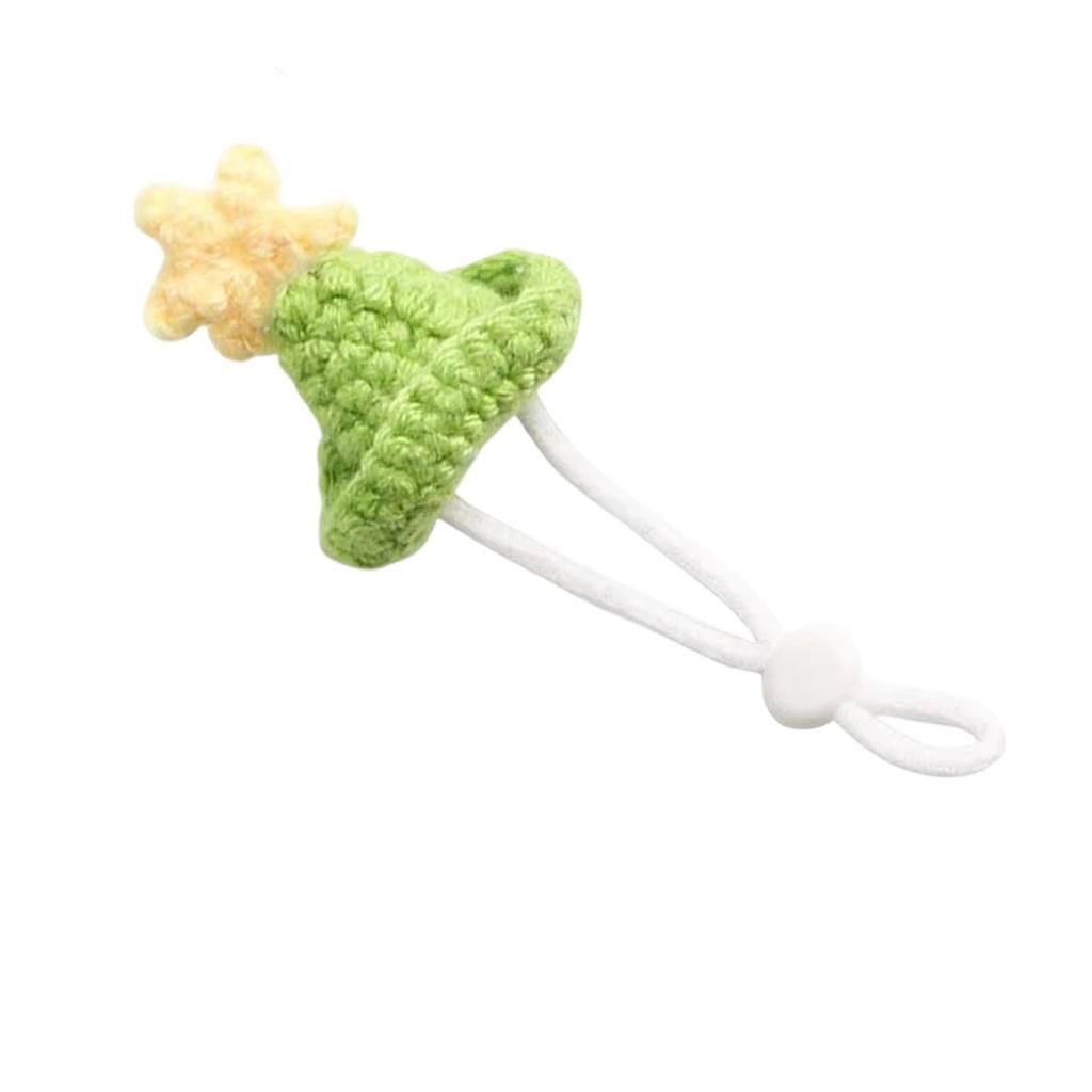 Hvězdná pletená čepice pro křečka Pet Hat DIY hračka Oblečení Doplňky