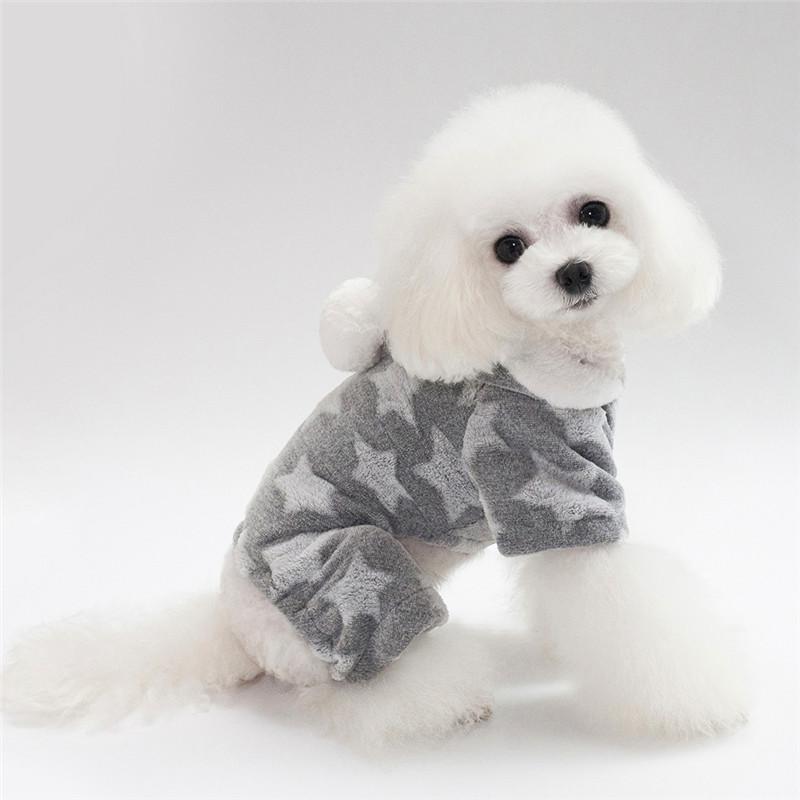 Winter Warm Pet Dog Jumpsuit for Small Dogs Pets Clothing Dachshund Shih Tzu Poodle Overalls Cat Pajamas Puppy Mascotas Clothes