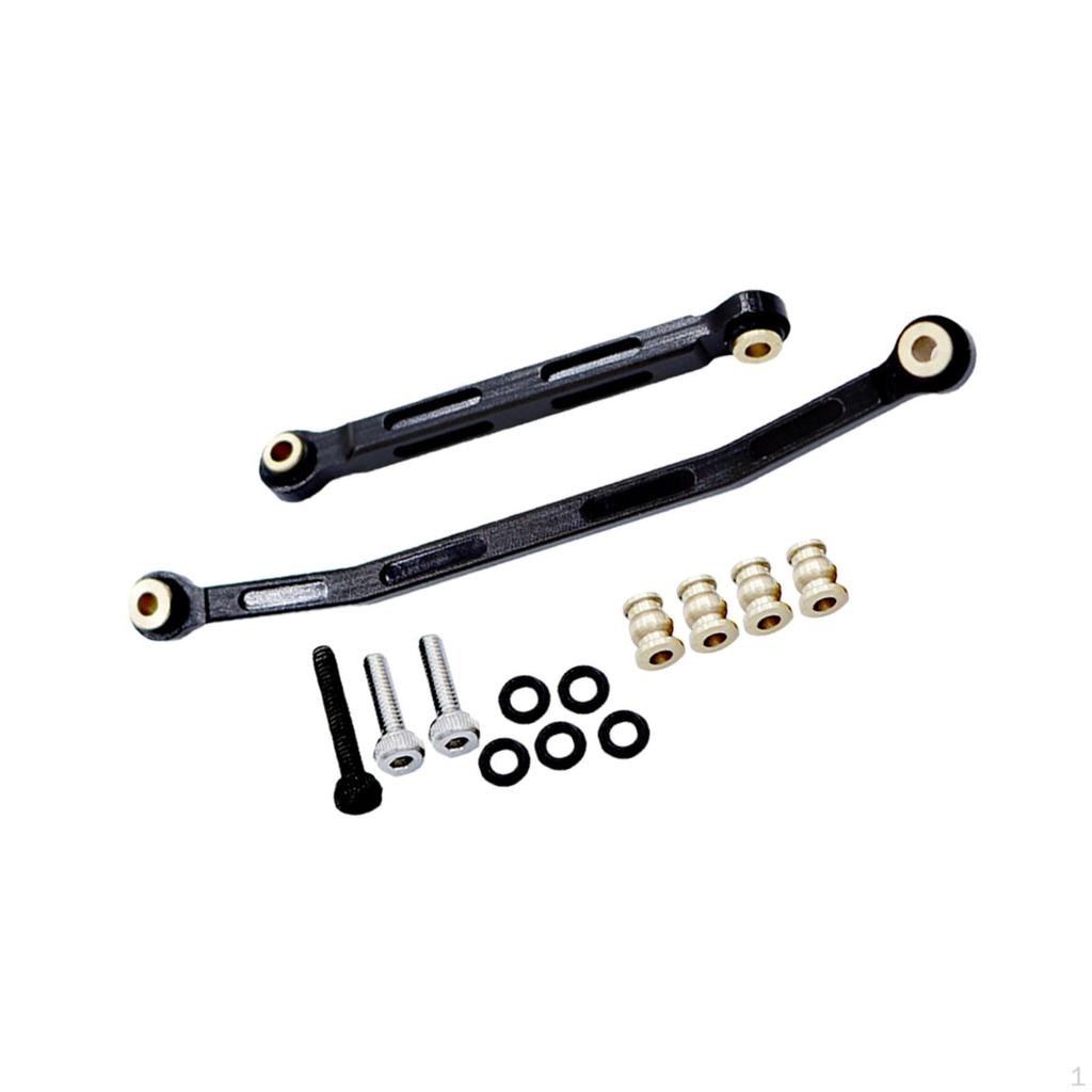 1/24 Steering Pull Up Rod Sturdy Metal with Screws DIY Materials Stable Durable for Fcx24 RC Vehicle