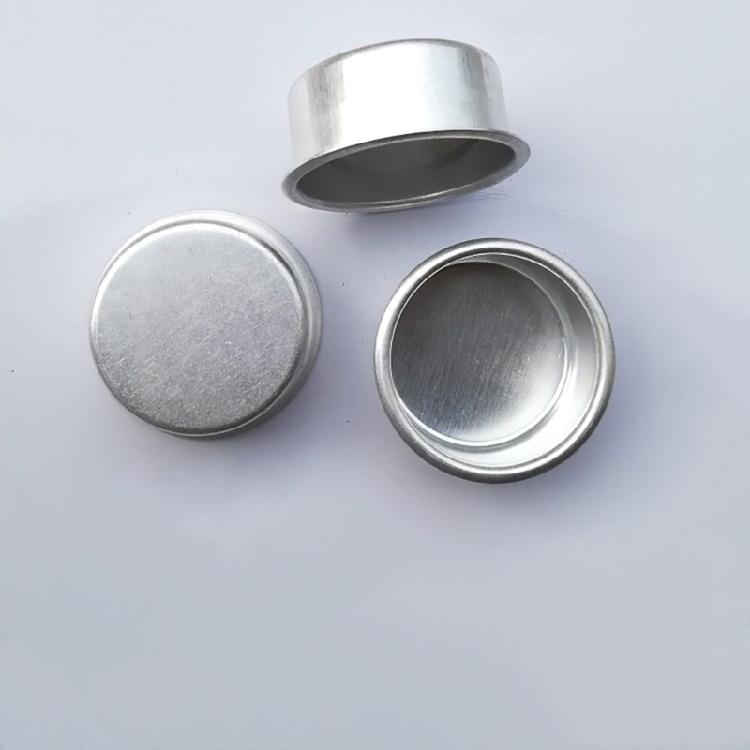 30Pcs Aluminum Candle Cup Set for DIY Scented Candle Making Tealight Bases Round Containers Wax Candle Holders Tins Jars