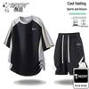 Snoopy Men's Summer Breathable T-Shirt & Shorts Set