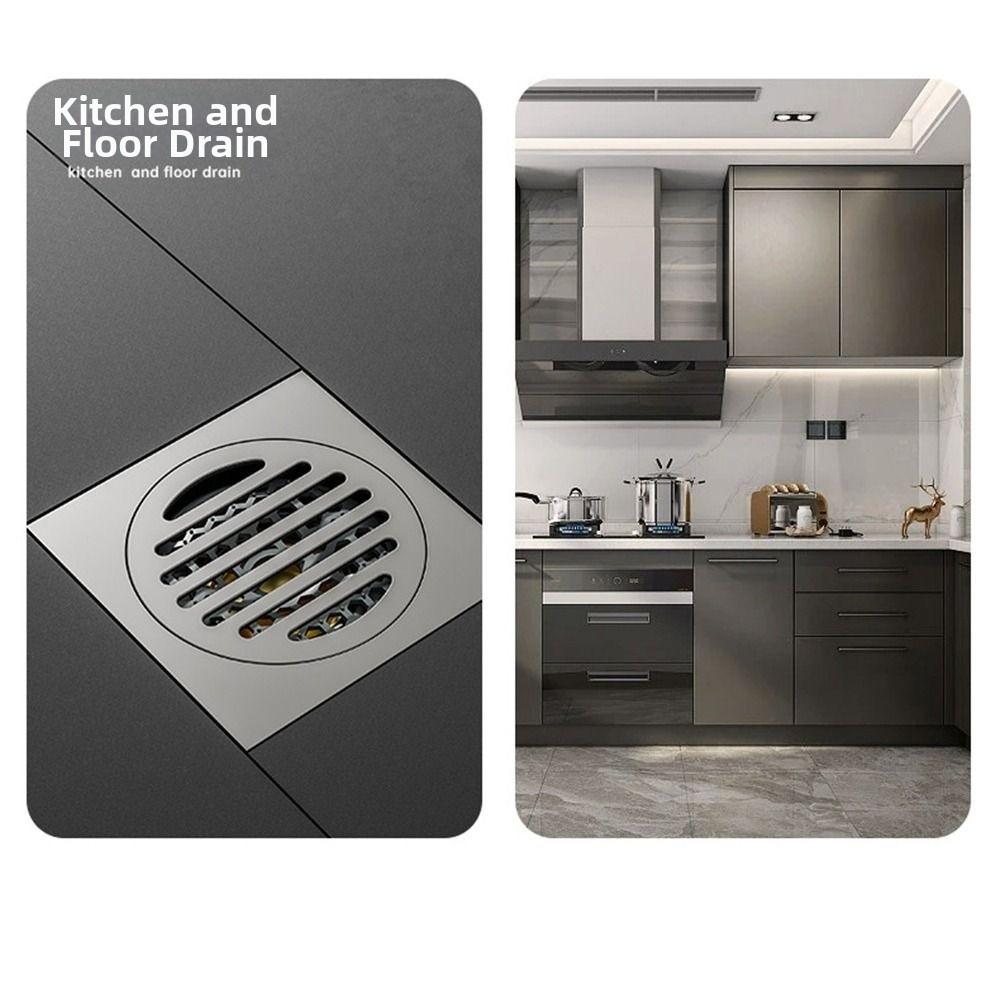 Thickened Drain Valve Cover Anti-Odor Floor Hair Catcher Bathroom Drain Plug Shower Room