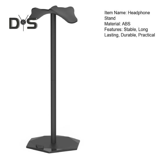 Gaming Headset Stand Rack Desktop Organizer with Anti-slip Base Arched Design High Stability Universal Headphone Display Bracket