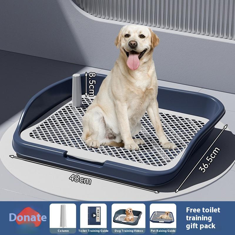 Toaleta do treningu czystości dla psa, Plastikowy uchwyt na podkładki do sikania dla psa ze zdejmowaną siatką, Trener czystości dla psa wielokrotnego użytku, Kuweta dla psa dla zwierząt domowych Up