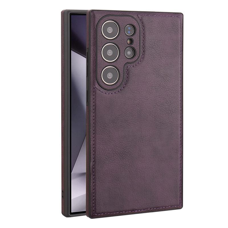 Samsung S11Ultra High-end Leather Pattern Mobile Phone Case Business Leather Case S11/S11Plus All-inclusive Premium Sense