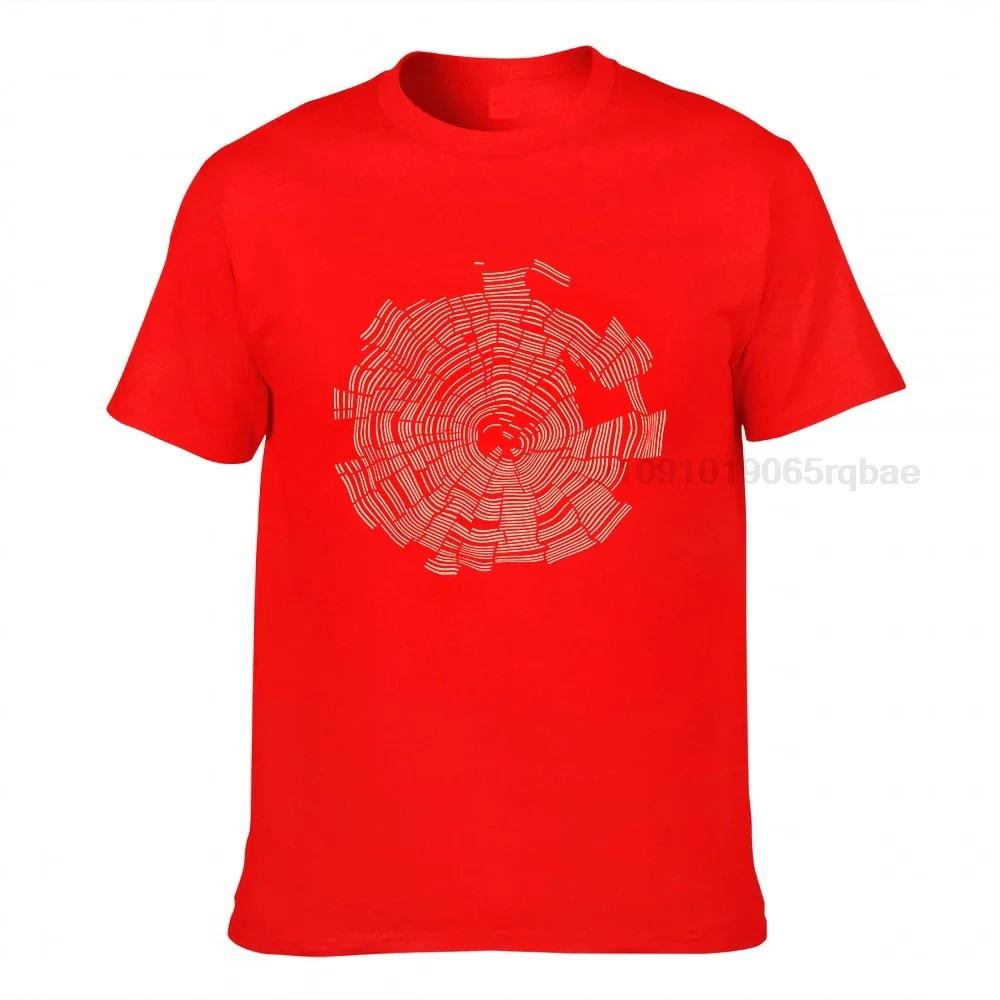 Adult Tshirt Idaho Tree Rings Triblend Unisex Cut Cotton Casual Unisex T Shirt Unisexs Tee Shirts Tops