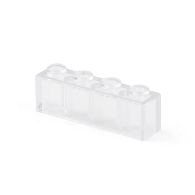 Blocs de Construction Blanc Transparent Non Toxique Briques Figures Épaisses Éducatif Créatif Taille Compatible Autres Marques Plastique Jouets DIY Accessoire