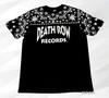 Camiseta unisex clásica vintage negra de New Death Row Records con estampado de Crooks & Castles.