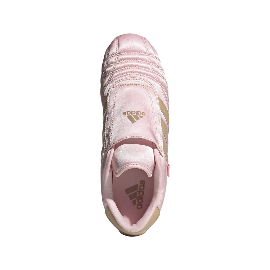 Adidas Taekwondo Clear Pink Satin Women Sneakers Magic-Beige Gum JQ8209