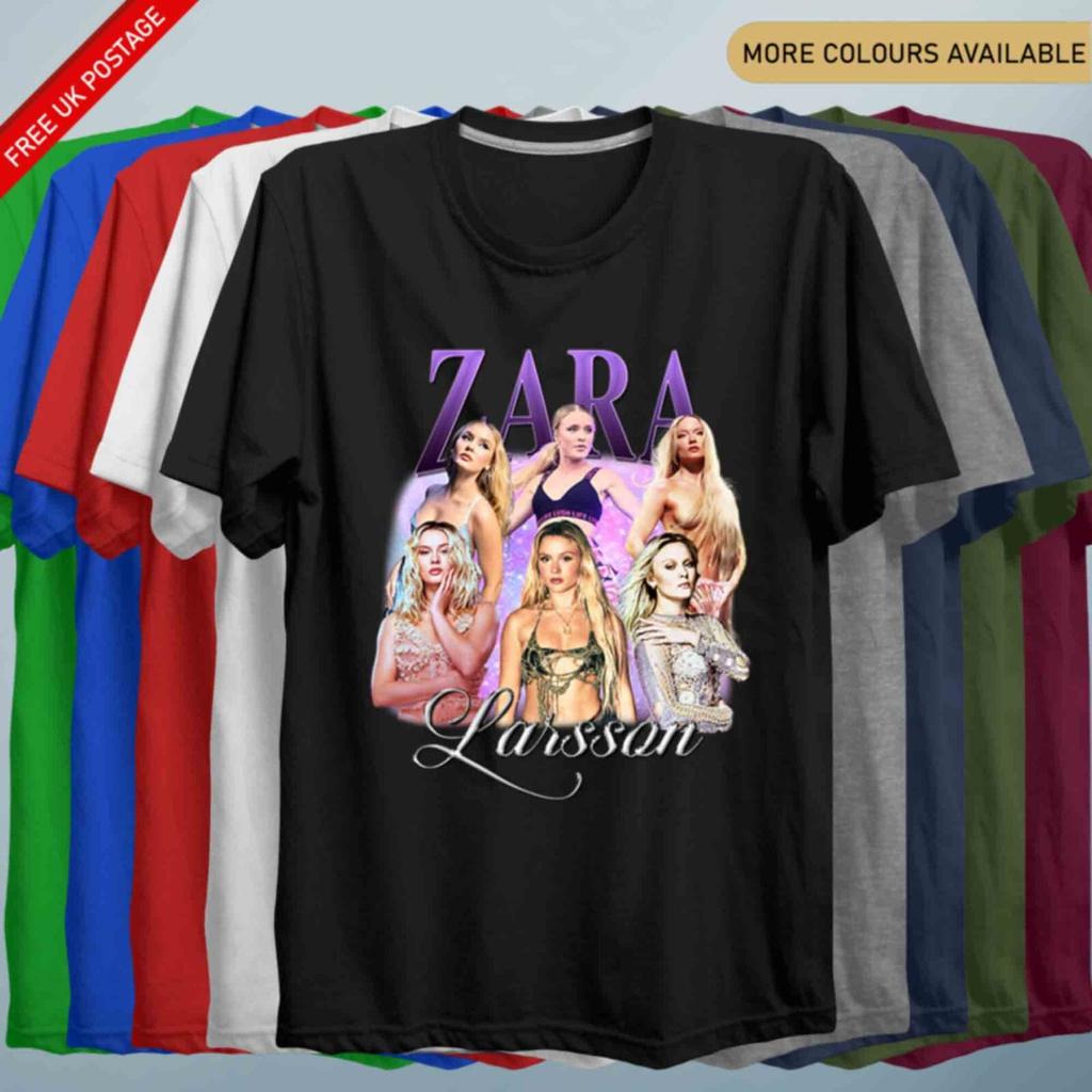 Vintage Zara Laarsson Tour Tshirt Unisex Shirt Kids Ladies T Shirt Gift Tee