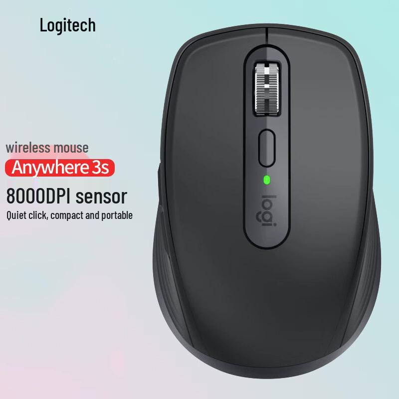 Logitech MX Anywhere 3S Wireless Bluetooth Dual-Mode Mouse