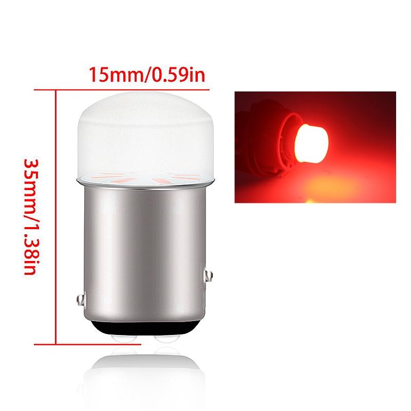 

2 шт. 1156 P21W P21 5 Вт 1157 BA15S BAY15D светодиодные автомобильные сигнальные лампы дневного света 12 В автомобильные противотуманные фары белого, красного, желтого цвета 1156 ba15s P21W красный