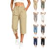Women’s Loose Casual Pants – Quick-Dry Cargo Pants With Drawstring