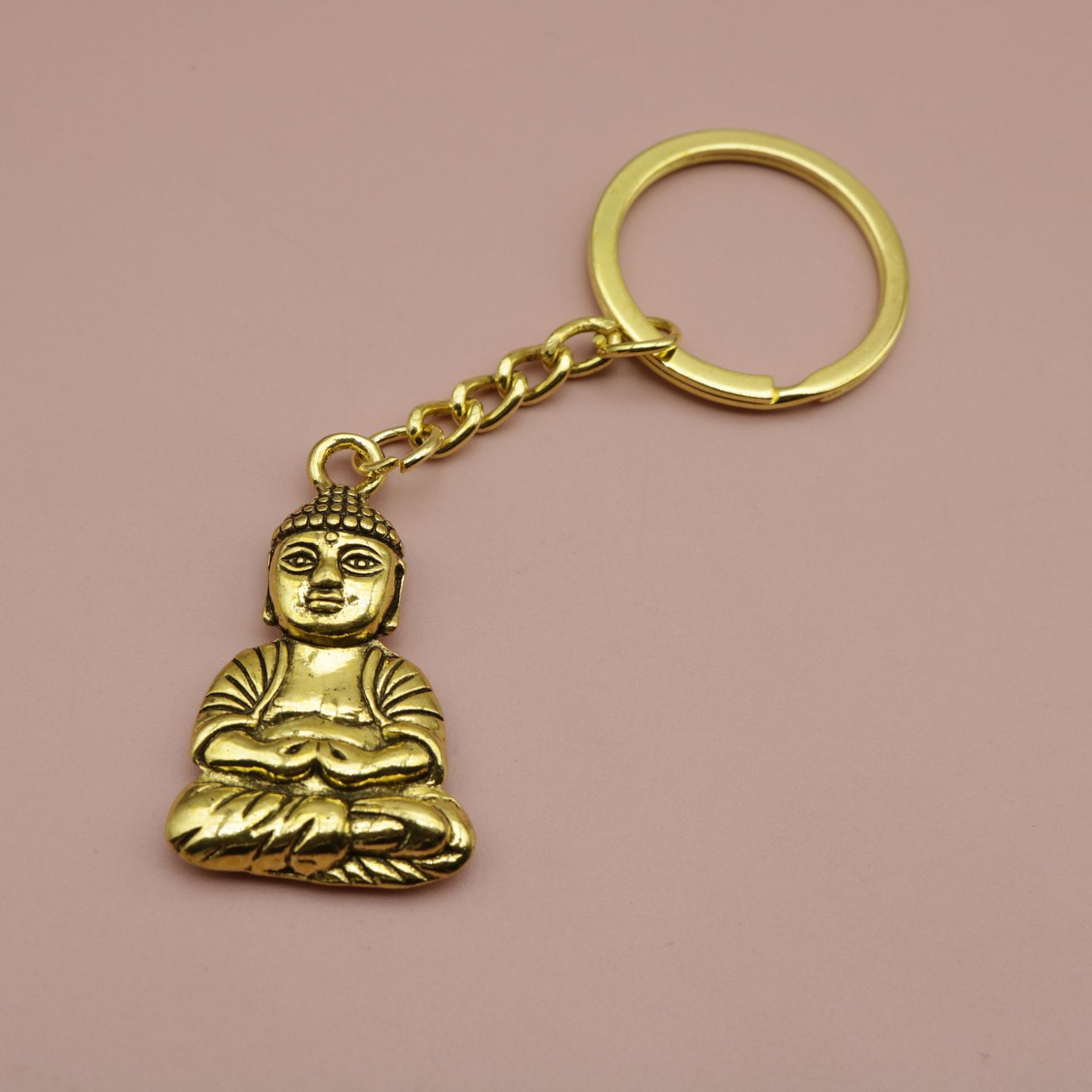

Популярные ювелирные изделия, простой кулон-брелок с изображением Будды one size