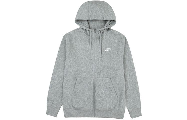 Мужская толстовка с капюшоном на молнии Nike Sportswear Club Fleece BV2645-063 S