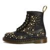 Dr. Martens 1460 Midas Gold Studded 8 Eye Boots Men Boots Black 25660001