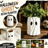 Langlebiger Plastik-Geistertopf Geister-Thema Spuk-Design Halloween Geister-Eimer Vielseitiges Stück Einzigartiges Geschenk Heimdekoration